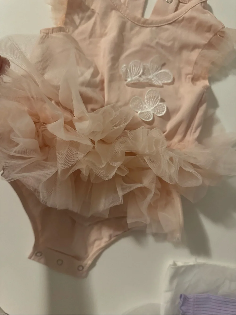 Baby Girl Pastel Dress Trío Lot of 3